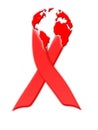 Aids Awareness Red Ribbon