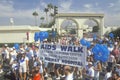 AIDS rally at Paramount Studios