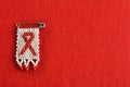 An aids ribbon Royalty Free Stock Photo