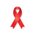 Aids ribbon sign illustration Royalty Free Stock Photo