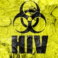Aids virus concept background