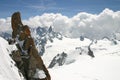 Aiguille du Midi (Alps) Royalty Free Stock Photo