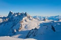 Aiguille du Midi, Chamonix Mont Blanc, France Royalty Free Stock Photo