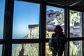 Aiguille du Midi (3,842 m) station , Mont Blanc massif