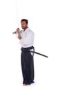 Aikido master ready for fight