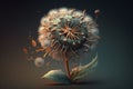 ail, photorealistic renderingDazzling Dandelion: Unreal Engine 5\'s Hyper-Detailed and Photorealistic Rendering