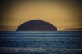 Ailsa Craig Royalty Free Stock Photo