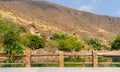 Ain RAZAT Spring, a well-known fresh-water spring and picnic spot close to Salalah Royalty Free Stock Photo