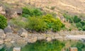 Ain RAZAT Spring, a well-known fresh-water spring and picnic spot close to Salalah Royalty Free Stock Photo