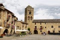 Ainsa medieval village of the Pyrenees with beautiful stone houses, Huesca, Spain Royalty Free Stock Photo