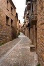 Ainsa town in the Pyrenees. Sobrarbe region