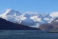 Ainsworth Bay and Marinelli Glacier in Patagonia. Chile Royalty Free Stock Photo