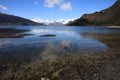 Ainsworth Bay and Marinelli Glacier in Patagonia. Chile Royalty Free Stock Photo