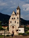 Aint Apollinare Church with Gothic architecture in Trento, Italy