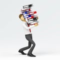 It aint heavy it's just my job Royalty Free Stock Photo