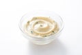 Aioli sauce in bowl isolated Royalty Free Stock Photo