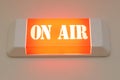 On Air Royalty Free Stock Photo