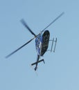 Air ambulance after lift off Royalty Free Stock Photo