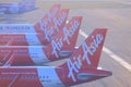 Air Asia planes Royalty Free Stock Photo