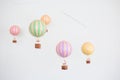 Air Balloon Multicolor Baby Mobile