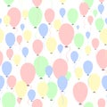 Air balloons pattern