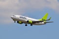 Air Baltic Boeing 737 Royalty Free Stock Photo