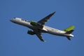 Air Baltic plane flying to exotic destinations