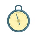 Air barometer icon flat isolated vector Royalty Free Stock Photo