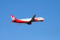 Air Berlin A-321. Royalty Free Stock Photo