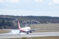 Air Berlin PLC & Co. Luftverkehrs KG, Boeing 737-86J landing