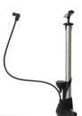 Air bicycle pump Royalty Free Stock Photo