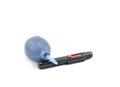 Air blower with black lens pen Royalty Free Stock Photo