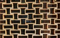 Air bricks wall pattern texture background, Rio Royalty Free Stock Photo