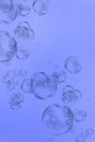 Air bubble background. Water backdrop