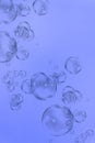 Air bubble background. Water backdrop Royalty Free Stock Photo