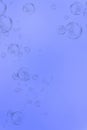 Air bubble background. Water backdrop Royalty Free Stock Photo