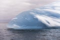 Air bubbles in an iceberg, Antarctica