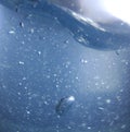 Air bubbles in the liquid background Abstract  Alcohol or hand washing gelbubbles Photograph of moving object Royalty Free Stock Photo