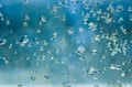 Air bubbles in water