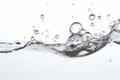 Air bubbles water liquid. Generate Ai Royalty Free Stock Photo