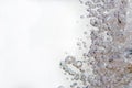 Air bubles in water background Royalty Free Stock Photo