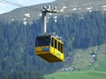 Air Cable Car Jakobsbad-Kronberg - Canton of Appenzell Ausserrhoden Royalty Free Stock Photo