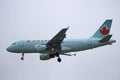 Air Canada Airbus A319-100 In Older Livery Royalty Free Stock Photo