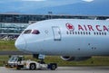 Air Canada Boeing 787-9 Dreamliner closeup Royalty Free Stock Photo