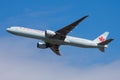 Air Canada Boeing 777-300ER C-FIVM passenger plane departure at Frankfurt Airport