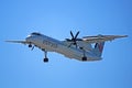 Air Canada Express Bombardier Dash 8 Q400 C-GUJZ Royalty Free Stock Photo