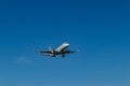 Air Canada jet up int he skies near Pearson International Airport, Toronto Royalty Free Stock Photo