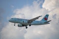 Air Canada Jetz Airbus A319-100 NHL Charter