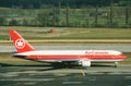 Air Canada Lockheed L-1011 C-FTNF CN 1047 . Taken at Miami , Florida International Airport in February , 1990 .