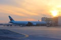 Air Canada Toronto Airport Sunset